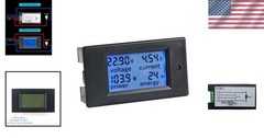 Digital LCD Ammeter Voltmeter 6.5-100V 0-20A