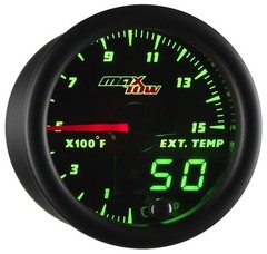 MaxTow Double Vision 1500F Pyrometer Exhaust Temp Gauge Kit – Includes 1/8-27…
