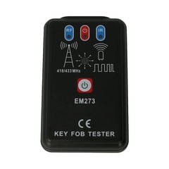 EM273 LED Key Frequency Tester for Wireless RF Remote and Vehicle Key Detection