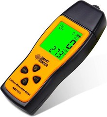 Handheld Carbon Monoxide Meter CO Gas Leak Detector Alarm Precision PPM Temp