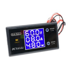DC 50V/0-100V 5A/10A Digital LCD Voltage Current Power Meter Voltmeter Ammeter