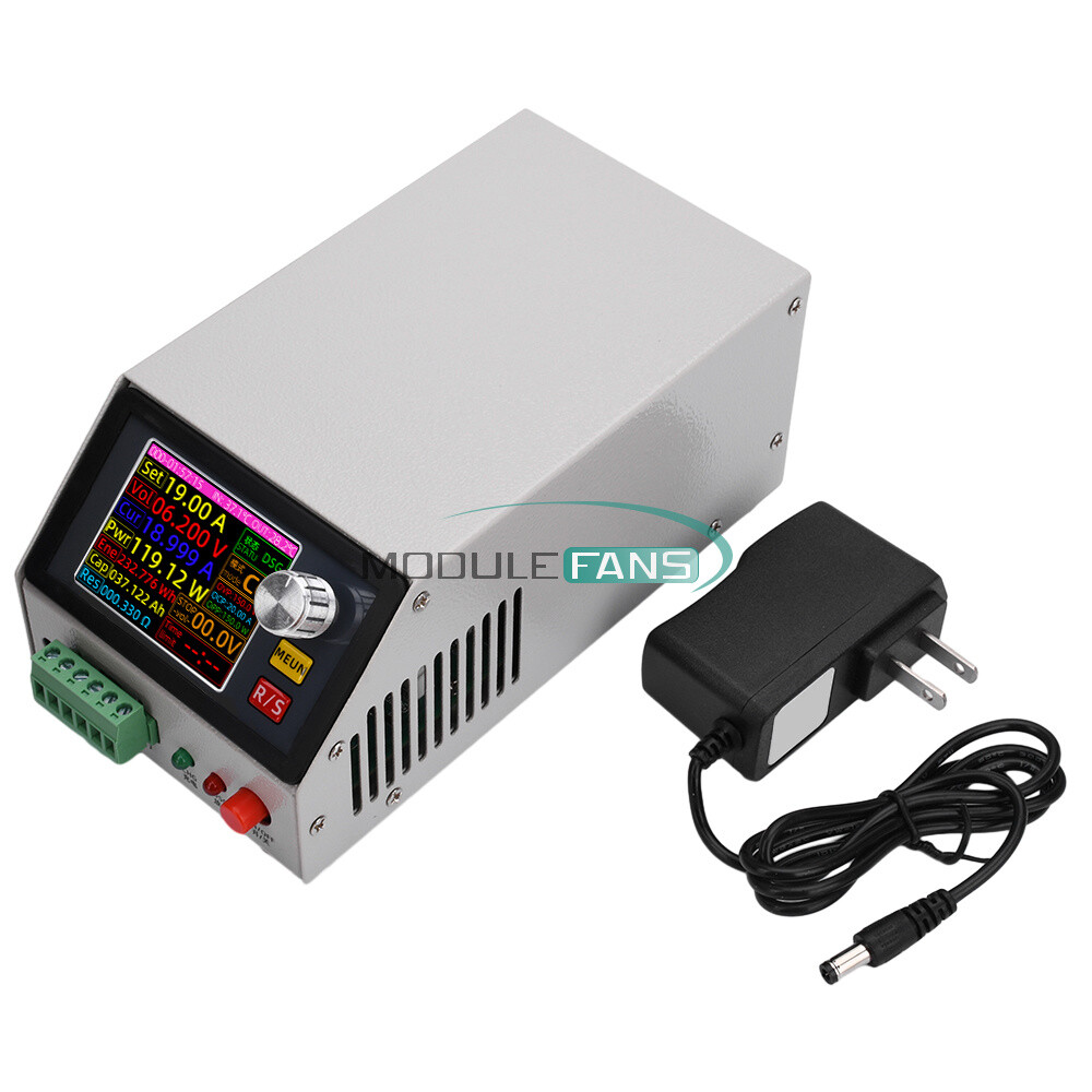 DC 12V 2.4″ Color Screen CNC Electronic Load Tester DC 0-150V 0-20A 0-150W Load
