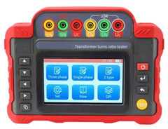 Transformer Windings Ratio Tester with Radio Range 0.9~10000 Storage 500 Group