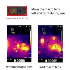 T15S Macro Lens for ET15S Thermal Imager Suitable for Electronics Diagnostics