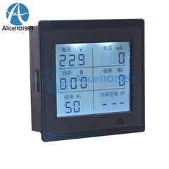 AC80-300V 20A Digital Voltage Current Power Panel Meter Multifunction Voltmeter