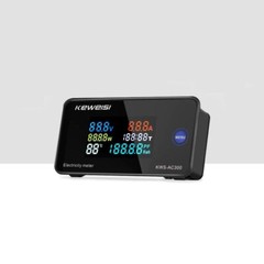 KEWEISI KWS-AC300-20A 6-in-1 Electricity Energy Meter Voltmeter Ammeter W/ CT