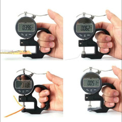 Digital Thickness Gauge Meter Tester Micrometer 0-12.7mm Caliper 0.01/0.001mm