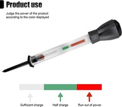 Car Battery Hydrometer, 11.5 Inch Deep Cycle Electric Hydraulic Density Meter, P