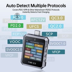FNIRSI FNB-C2 Type-C Fast Charging Tester Voltage Current Power Bank Phone Test