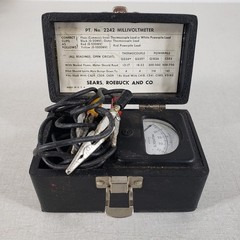 Vintage Sears Roebuck 2242 Millivoltmeter Made by Simpson Thermocouple Meter