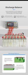 SUNKKO Battery Balancer 10A 24S Passive Equalizer Pulse Discharge Charge RV Bus