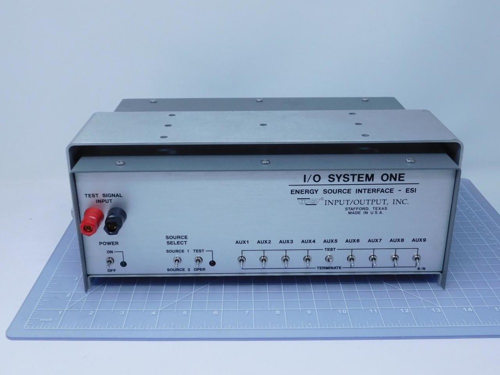 I/O SYSTEM ONE INPUT/OUTPUT 134185 ENERGY SOURCE INTERFACE ESI