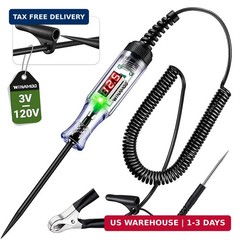 WINAMOO Automotive Test Light with 3-120V LED Digital Voltage Display, Auto Circ