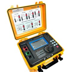 High Voltage Insulation Resistance Tester Filtered Resistance Detector 10KV 5TΩ
