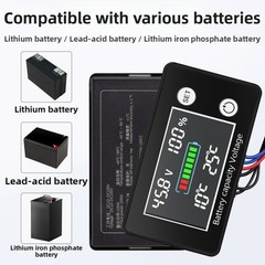 DC 10V 100V Thermostat for Voltage Display with Temperature Regulation