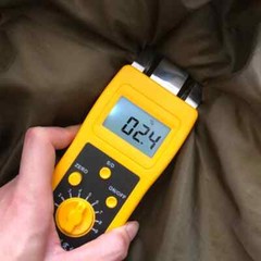 DM200 Textile Moisture Meter Digital Moisture Meter for Garment Fabric DM200T