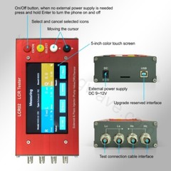 LCR02 Common Rail Injector Pump Resistance-Capacitance-Inductance Bridge Tester