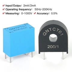 Current Transformer High Frequency PCB Mount CT 1A 5A 200:1 Voltage Sensor
