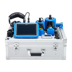 VEVOR Pipe Water Leak Detector with 4 Sensors 1Hz-10000Hz for Indoor Outdoor Use
