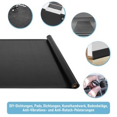 Rubber Mat Sold By The Metre 100x300cm 3mm Anti Slip Mat Silicone Rubber for G…