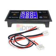 0-100V 10A 1000W LCD Digital Voltmeter Ammeter Voltage Current Volt Power Meter