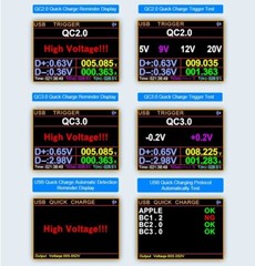 DC5.5 Type-C USB Tester Digital Voltmeter Ammeter Power Bank Battery Volt Meter