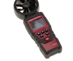 Digital Anemometer Measures Wind Speed In M/S, KM/H, Beaufort, Miles Per Hour