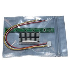 32-Segment Audio Level Indicator PCB with Adjustable Fall/Rise Settings