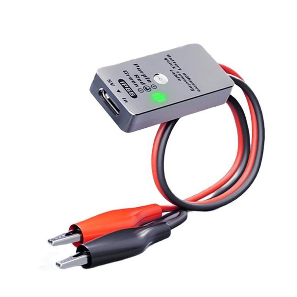 IP66 Battery Glue Quick Release Cable 20cm with Current Limiting and LED Lights