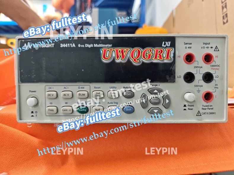 1 PCS Keysight 34411A 6-1/2 Digit MULTIMETER*-FT