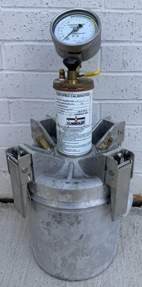 Humboldt Concrete Air Meter ASTM C231 Great Shape!!