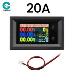 DC7~200V 20A~500A Coulometer Digital Voltage Current Power Energy Temp Tester