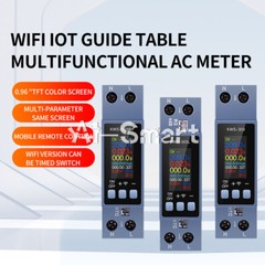 0.96″ TFT 8-in-1 2-Phase AC Meter Voltage Current Power Meter AC 85~290V 0~40A