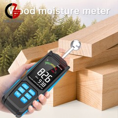 WM710A Digital Wood Moisture Meter Spherical Hygrometer Timber Damp Detector