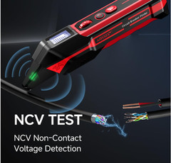 NF- 824 Rechargeable Circuit Breaker Finder with LCD, GFCI Tester & Flashlight