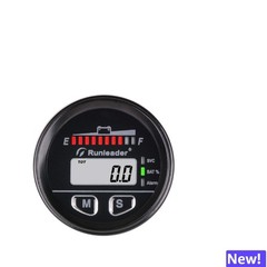 Expressive Digital Battery Voltage Monitor: 12V-48V with Accurate Readings