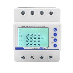 Tuya WiFi PV Meter Three Phase Reclosure Switch Overload Overvoltage Protect AC