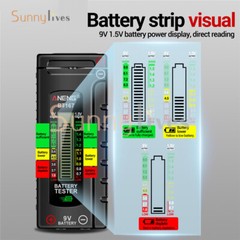 ANENG Multifunctional Digital Battery Testers Detector for AA/AAA/C/D/9V/21700