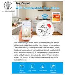 Natural Gas Sensor Combustible Household Smart WiFi Gas Detector Leakage Alarm