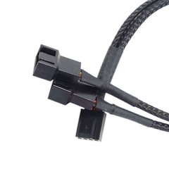 26cm PVC 4-Pin For PWM Fan Splitter Cable for Multiple Fan Control