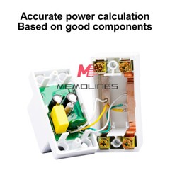 5-80A Din Rail Energy Meter DDM15SD LCD Backlight Digital Power Energy KWh Meter