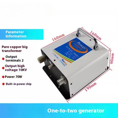 ST-302D Anti-Static Ionizing Air Gun PowerDusting Gun 4.6KV/10KV 30W/70W