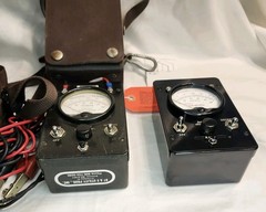 Simpson 8455 Line Loop Tester w/ case – Telco “Brown Meter” + 2 Others Untested