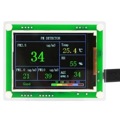 2.8” Multifunctional Digital Car PM2.5 Air Quality Detector Monitor Home