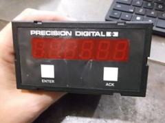 NIB PRECISION DIGITAL PD693-3-14 PULSE INPUT RATE TOTALIZER (XX2)