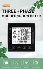 Smart LCD Energy Consumption Power Panel Meter 3 Phase 230V For PAC5000 PAC5110