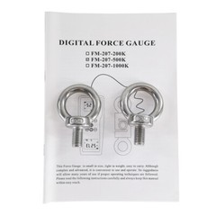 Digital Push Pull Tester Meter Split Force Gauge With External Sensor 1000kgf