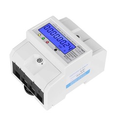 Electric Wattmeter 3 Phase 4 Wire Energy Meter 5-80A 380V RS485 Modbus Backlight