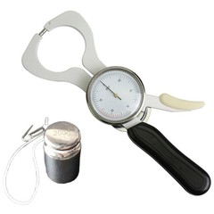 Fitness Skinfold Body Fat Caliper Tester with Precise Measurement Range