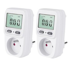 MS216TOP – Electricity Meter for Mobile Outlet 2 Pack – Wattmeter – 16A/3600…